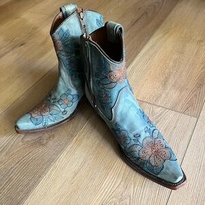 Circle G Brown Leather Boots